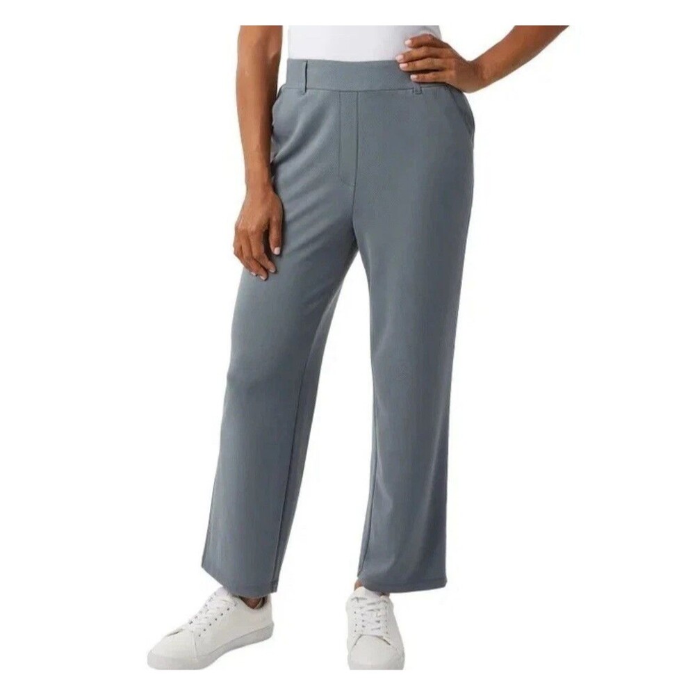 32 Degrees Cool Stretch Twill Pull On Pants Blue Women’s XS Pockets Casual